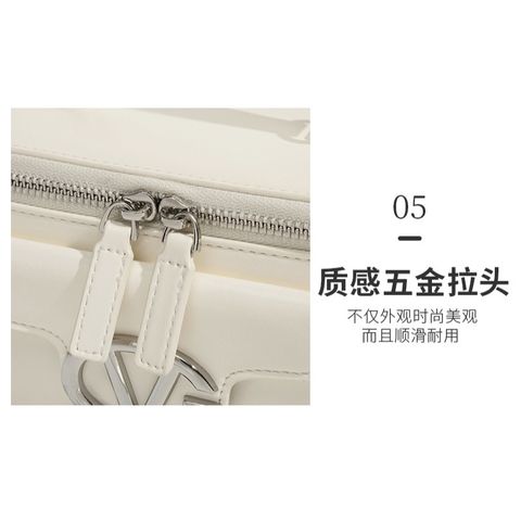(VIP ORDER LIMITED) - Cốp TRẮNG VALEN.T.INO Da Thật Nhỏ cầm tay, đeo chéo THANH LỊCH