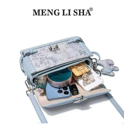 (Hàng V.I.P LIMITED - KHÔNG HỘP HÃNG) - Túi xách Nữ MENGLISHA Size 22, bản thiết kế mới 2025 Bag Nữ Túi