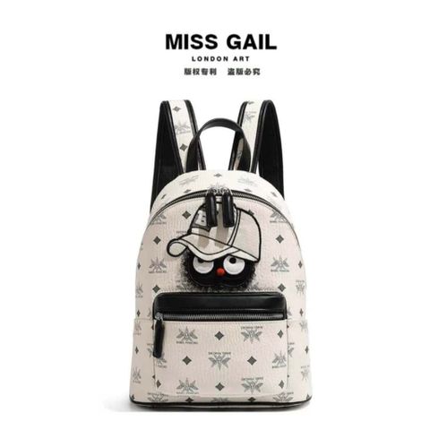 Balo thời trang nữ thiết kế gấu hoạt hình phiên bản giới hạn, đeo 2 kiểu phong cách mới thời thượng.
