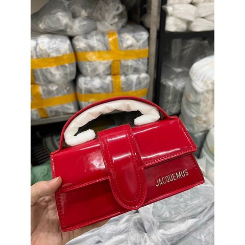 (FULL BOX/ NO BOX) - DA BÓNG - Túi Jac Nữ Da Bóng Loại Đẹp hàng QC size 20 đủ màu
