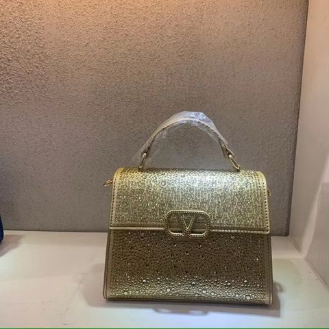 2025 Mới Châu Âu và Mỹ retro mini kim cương đính kim cương nóng túi xách lật che vai đeo chéo dây chuyền nữ