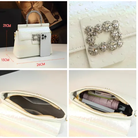 (VIP ORDER) -  2025 Túi Đi Tiệc Quai Kiềng Đính Hạt Sang Trọng Sức Chứa Lớn