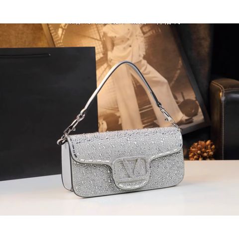 (HÀNG V.IP ORDER LIMITED) - Túi Nữ Đi Tiệc Phong Cách Mới Hình Chữ V Kim Cương Di Động Đeo Vai Túi Thời Trang Cổ Điển
