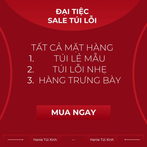 Túi Xách Thanh Lý 