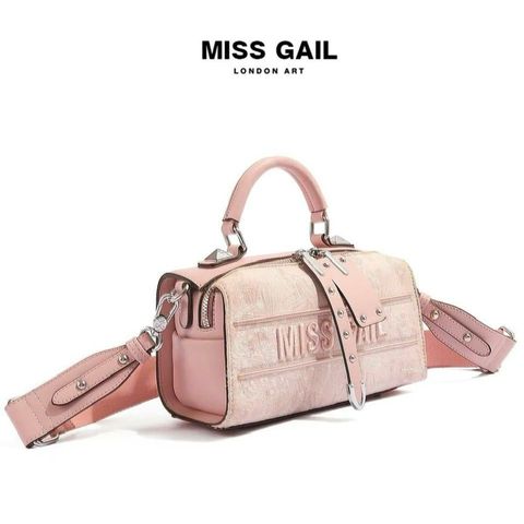 (Hàng V.I.P LIMITED) - Túi Store MISS GAIL dáng cốp trống cá tính, thời thượng. Xách tay/ Đeo chéo