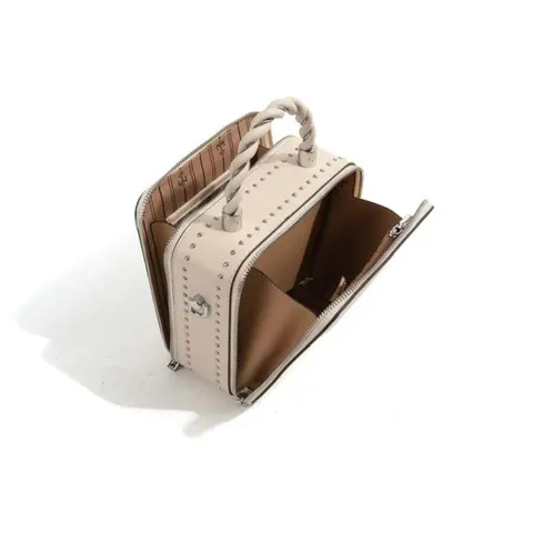 (HÀNG V.I.P LIMITED - IT CELLIME) - Túi xách nữ CHÍNH HÃNG sang trọng, Hoa Văn tinh tế 20cm