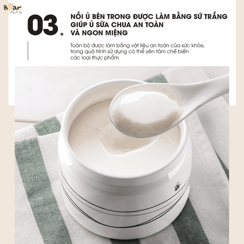 Máy làm sữa chua Bear SB-SC10C