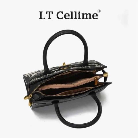 (HÀNG V.I.P HÃNG LIMITED) - Túi xách nữ I.T CELLIME thêu hồ điệp thanh lịch, trang nhã, thời thượng