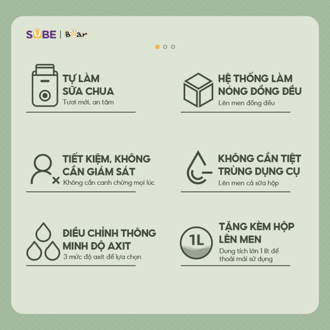 Máy làm sữa chua Bear SB-SC12C