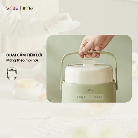 Nồi nấu chậm 1.0L Bear SC-4H10E