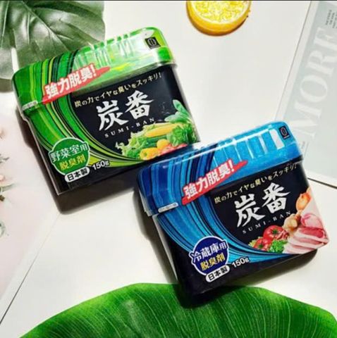 (COMBO 02 hộp) Sáp Khử Mùi Tủ Lạnh Than Hoạt Tính Kokubo Nhật Bản, Giải Pháp Tiện Lợi Và An Toàn 150g