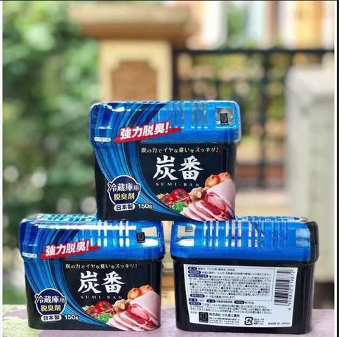 (COMBO 02 hộp) Sáp Khử Mùi Tủ Lạnh Than Hoạt Tính Kokubo Nhật Bản, Giải Pháp Tiện Lợi Và An Toàn 150g