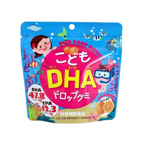 Kẹo dẻo DHA trẻ em Unimat Riken Japan 90 viên