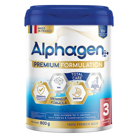 Combo 2 Sữa Alphagen Premium Formulation Total Care Growing Up Formula 800g