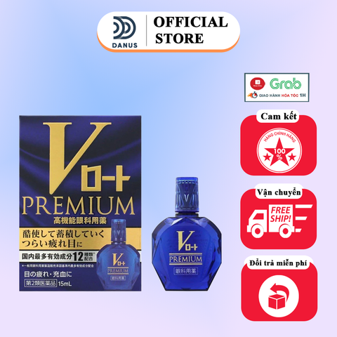 Nước nhỏ mắt cao cấp Rohto V premium Nội Địa Nhật Bản 669498