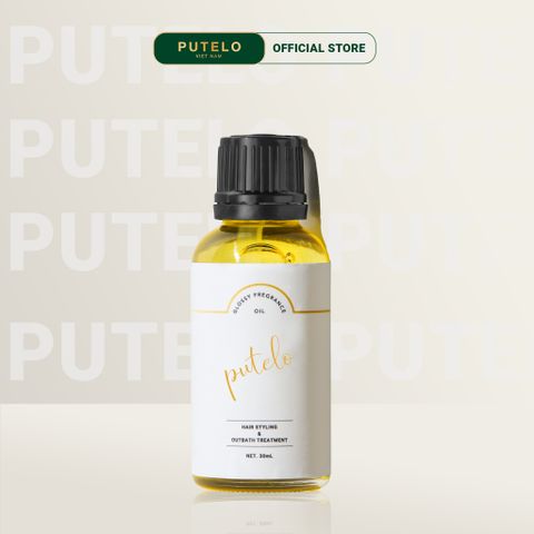 Dầu dưỡng tóc, phục hồi, tạo kiểu Putelo Glossy Fragrance Oil từ Nhật mềm mượt không bết dính