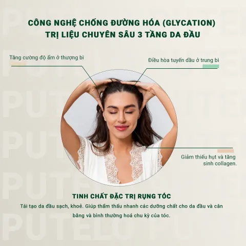 Tinh chất dưỡng da đầu, hỗ trợ mọc tóc, giảm rụng và phục hồi - Putelo AR Essence Uprise 140ml - Chính hãng Nhật Bản