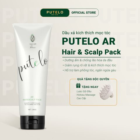 Dầu xả cho tóc rụng, cấp ẩm, tái sinh 3 tầng da đầu, giúp tóc chắc khỏe PUTELO Hair Scalp Pack 240g từ NHẬT
