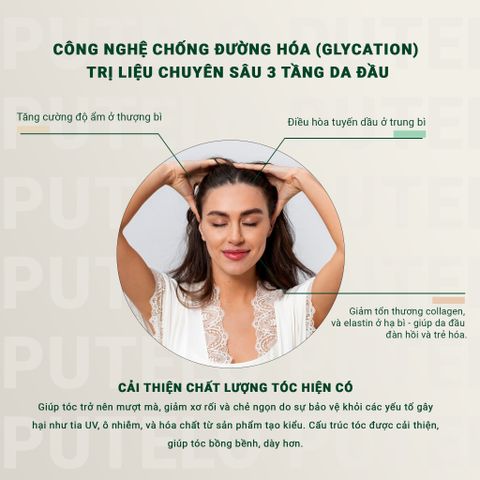 Dầu xả cho tóc rụng, cấp ẩm, tái sinh 3 tầng da đầu, giúp tóc chắc khỏe PUTELO Hair Scalp Pack 240g từ NHẬT