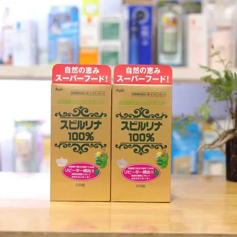 Tảo Xoắn Spirulina Nhật Bản 2200 Viên - Uống Quen Là Khó Bỏ Lắm Các Chị Ơi