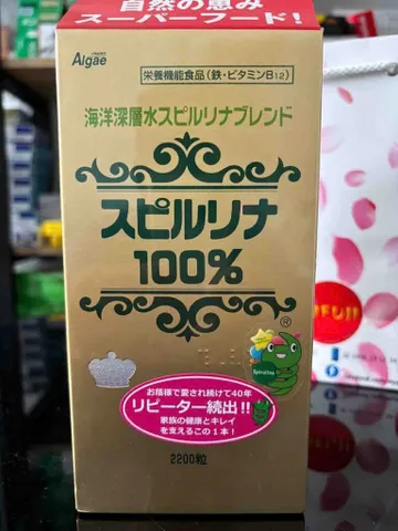 Tảo Xoắn Spirulina Nhật Bản 2200 Viên - Uống Quen Là Khó Bỏ Lắm Các Chị Ơi