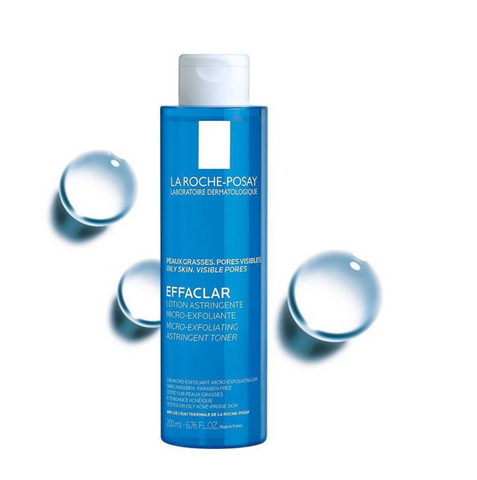 Nước Cân Bằng La Roche-Posay Giàu Khoáng Cho Da Dầu 200ml - Effaclar Astringent Lotion