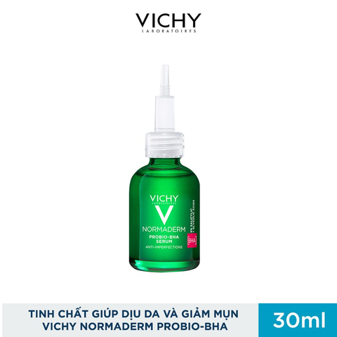 Tinh Chất Giảm Mụn Vichy Normaderm Serum Probio BHA – AHA 30ml 