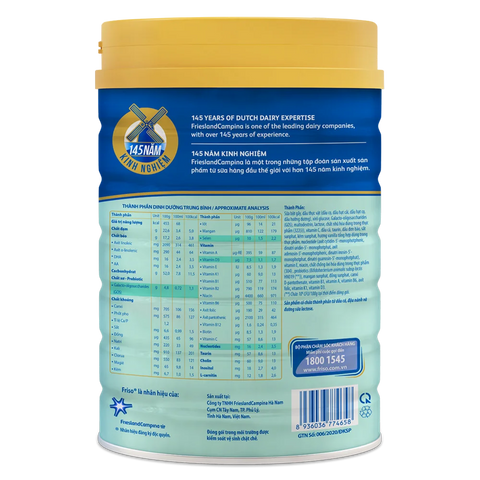 Combo 2 lon Friso Gold 4, 2 - 6 tuổi (800gr)