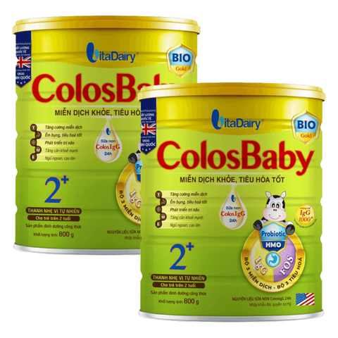 Combo 2 Sữa Colosbaby Bio Gold 2+ 800g (từ 2 tuổi)