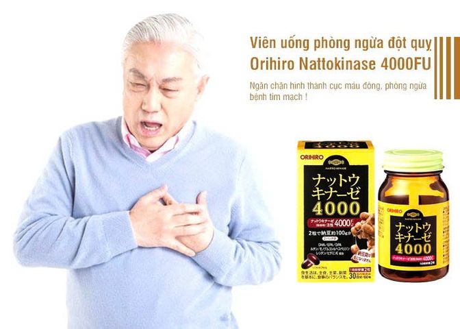 Viên Uống Nattokinase 4000FU Nhật Bản – Hỗ Trợ Tuần Hoàn Máu, Chăm Sóc Sức Khỏe Tim Mạch