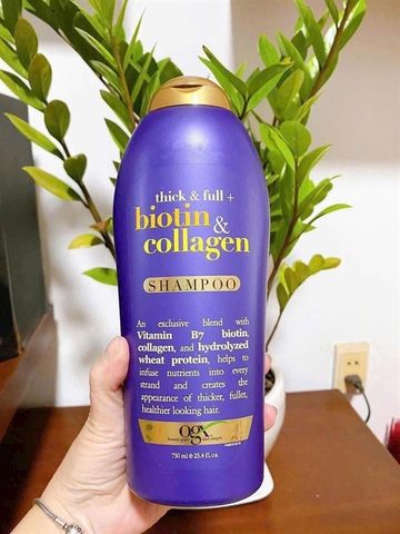 Dầu gội Biotin 750ml – làm sạch tóc, hỗ trợ tóc chắc khỏe