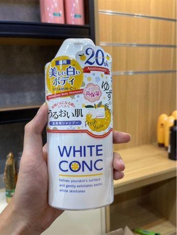 Sữa tắm White Conc Body 360ml – làm sạch, hỗ trợ dưỡng da sáng