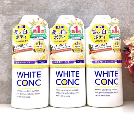 Sữa tắm White Conc Body 360ml – làm sạch, hỗ trợ dưỡng da sáng