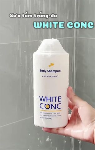 Sữa tắm White Conc Body 360ml – làm sạch, hỗ trợ dưỡng da sáng