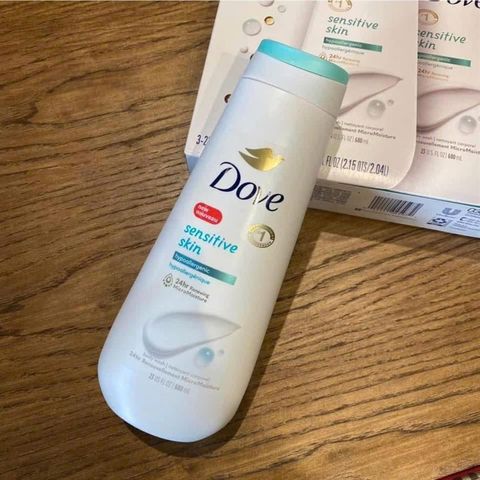 Sữa tắm Dove Sensitive Skin 680ml – làm sạch dịu nhẹ cho da nhạy cảm