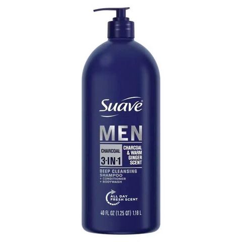 Sữa tắm gội Suave Men 3in1 – tắm gội 3in1, làm sạch cơ thể và tóc, hương citrus mát