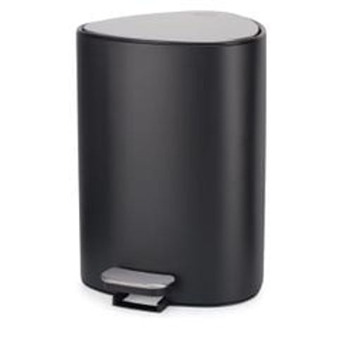 Thùng rác Joseph Joseph EasyStore Steel Pedal Bin 70595 5L màu đen nhám