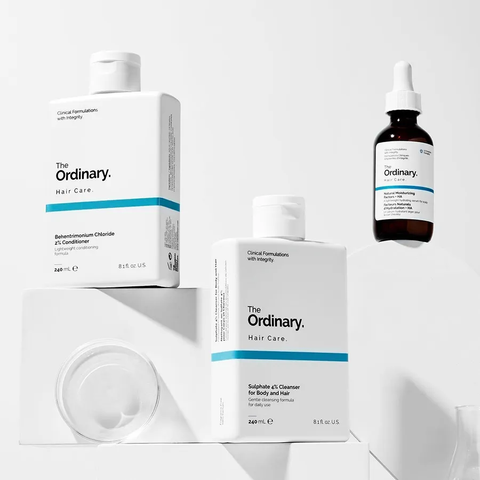 Combo Dầu Gội The Ordinary Sulphate 4% + Dầu Xả Behentrimonium Chloride 2% (240ml x 2)