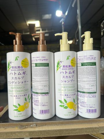 Dầu Gội/Xả Hatomugi chai 500ml có vòi