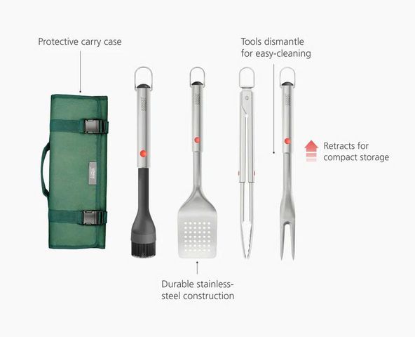 Bộ dụng cụ nướng BBQ 4 Món Joseph Joseph 2000001