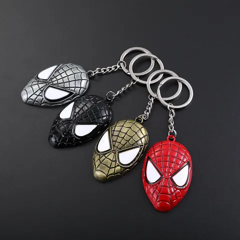 Móc khóa Phong Cách Họa Tiết Siêu Nhân Spider-Man