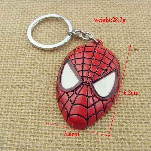 Móc khóa Phong Cách Họa Tiết Siêu Nhân Spider-Man