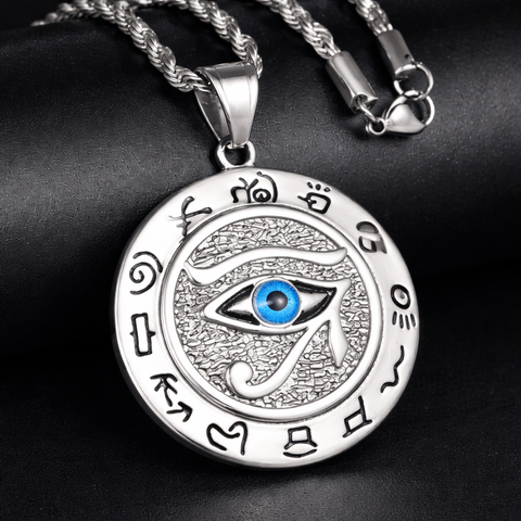 Dây Chuyền Eye of Horus – Mắt Thần Horus Bảo Hộ | Bùa Hộ Mệnh Ai Cập Cổ Đại