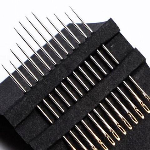 1 Bộ gồm 12 Kim Thêu Nhiều Kích Thước Từ 3.6 CM Đến 4.2 CM