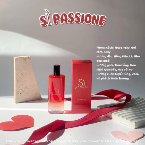 Nước Hoa Sì Passionne 15ml nhà Arma ni
