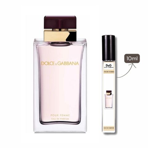 (Chiết 10ml) Nước Hoa Nữ Dolce & Gabbana D&G Pour Femme Eau De Parfum Chính Hãng 671977