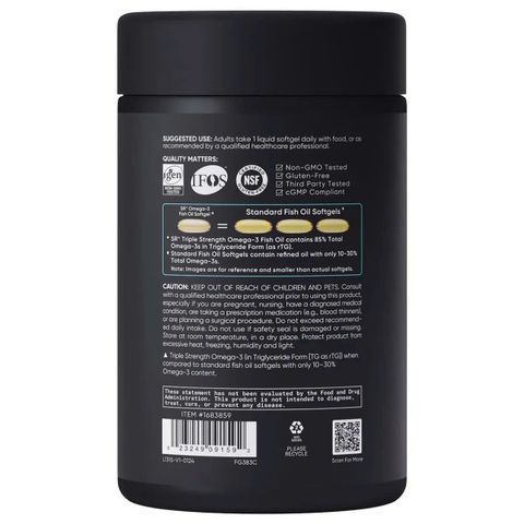 Viên uống dầu cá Omega 3 SR Fish Oil 150 viên của Mỹ