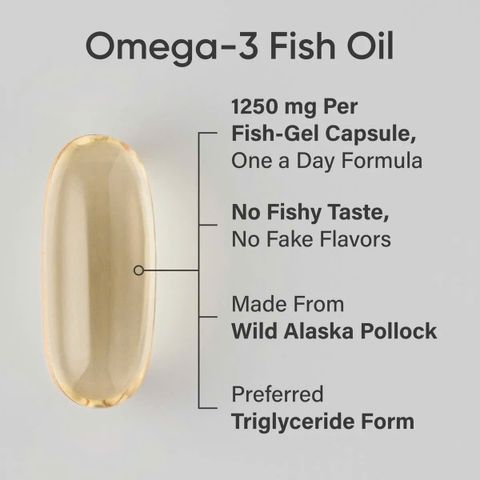 Viên uống dầu cá Omega 3 SR Fish Oil 150 viên của Mỹ
