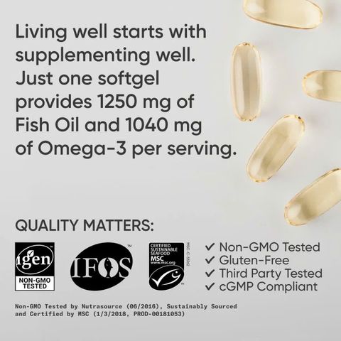 Viên uống dầu cá Omega 3 SR Fish Oil 150 viên của Mỹ