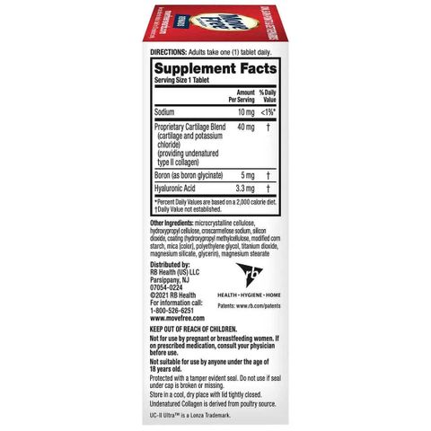 Viên Schiff Move Free Ultra 3X Triple Action 75 viên của Mỹ